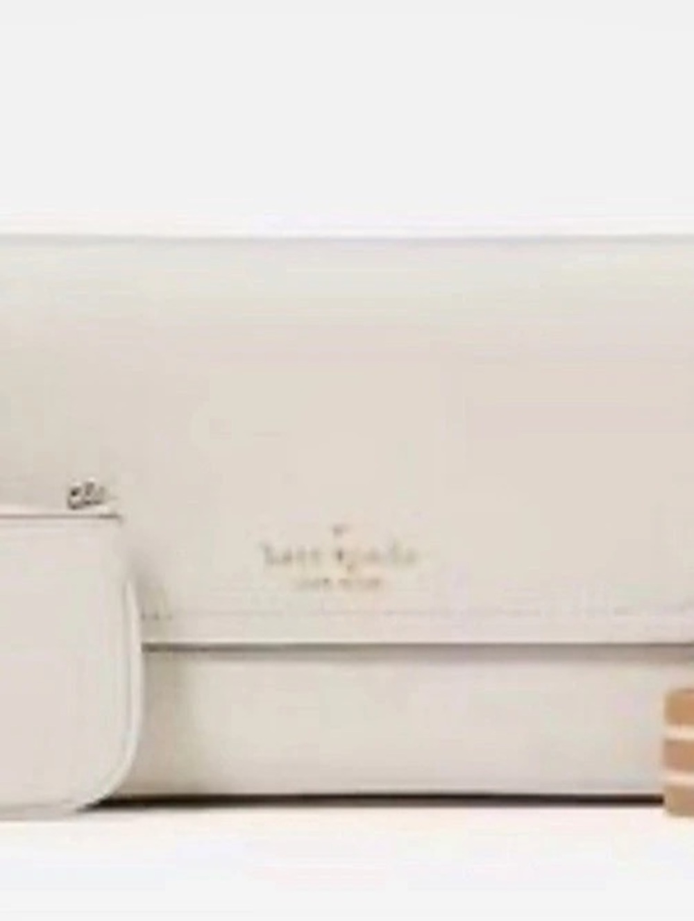Kate Spade Crossbody Bag in White & Brown NOWT